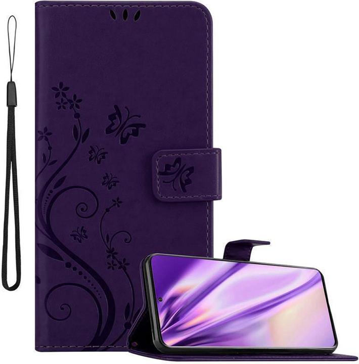 Floral dark purple