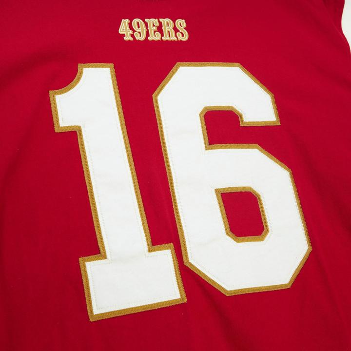 Actual product image Mitchell & Ness M&N Premium Shirt - San Francisco 49ers Joe Montana - S (S)