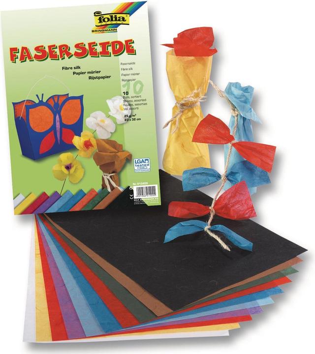 Image du produit Folia Fibre de soie (25 g/m², 10 x)