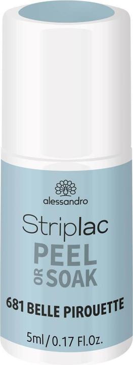 Image du produit Alessandro Frozen Ballet Striplac Peel or Soak Belle Pirouette 5 ml (Bleu, Turquoise, Vernis couleur)