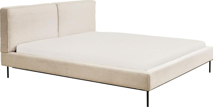 Image du produit Kare Design Bett East Side Cord Creme 160x200cm (160 x 200 cm)