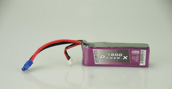Actual product image Hacker TopFuel LiPo Battery 14.8V 1800mAh 35C (14.40 V, 1800 mAh)
