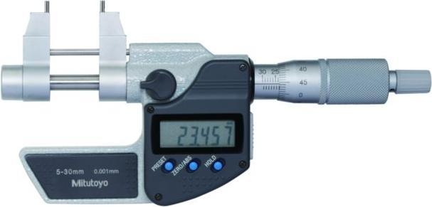 Actual product image Mitutoyo Digital Schnabel micrometer with data output (mm)