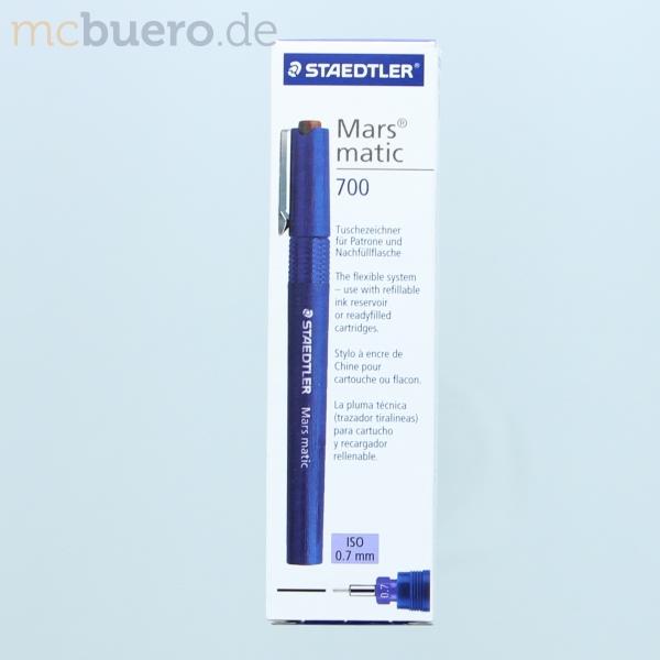 Actual product image Staedtler Mars matic 700 ink pen (Blue, 1 x)