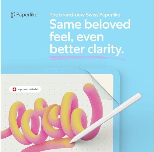 Produktbild Paperlike Displayschutzfolie (2 Stück, iPad Air 13 2024 (M2))