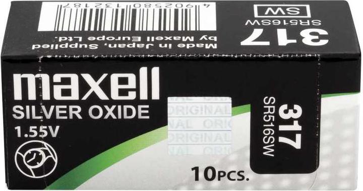 Actual product image Maxell Button cell (10 pcs., SR62, 11.80 mAh)
