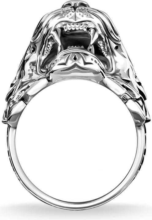 Produktbild Thomas Sabo Ring Tiger Silber (56, 925 Silber)