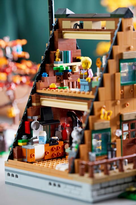 Produktbild LEGO Finnhütte (21338, LEGO Ideas, LEGO Seltene Sets)