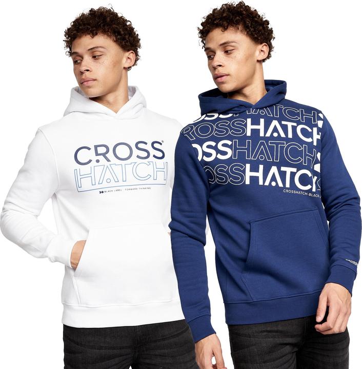 Image du produit Crosshatch Sweat à capuche Hensal pour hommes (lot de 2) (S)