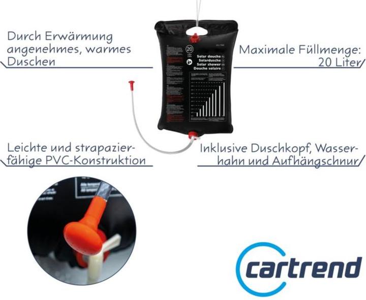 Image du produit Cartrend Douche solaire