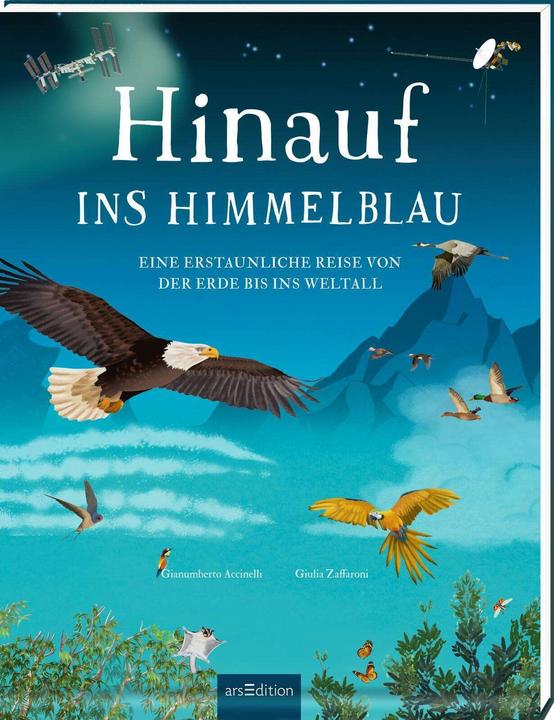 Actual product image Hinauf ins Himmelblau (German, Giulia Zaffaroni, Andreas hunter, Gianumberto Accinelli, 2024)