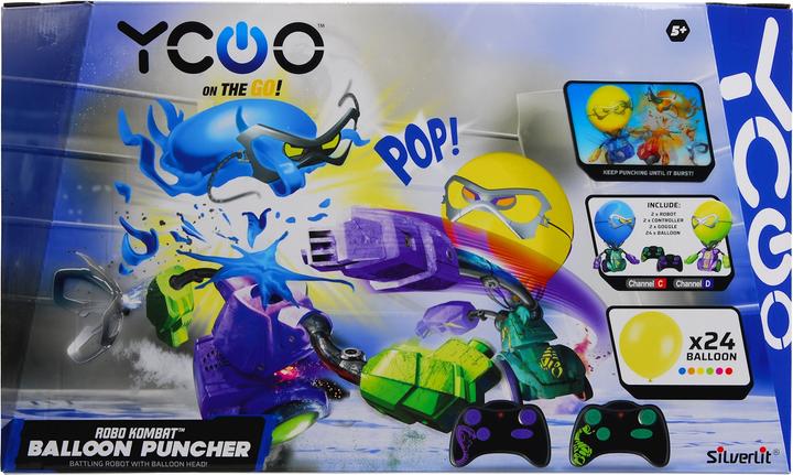 Actual product image Silverlit Robo Kombat Balloon Puncher