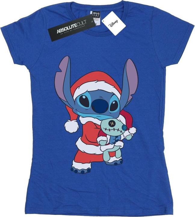 Disney Lilo And Stitch Stitch Christmas TShirt (XXL)