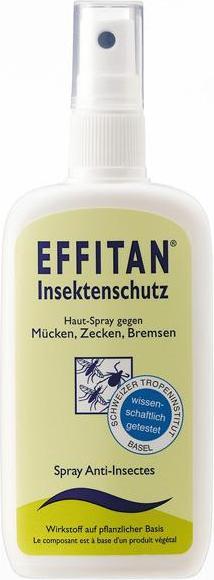 Actual product image Alva Naturkosmetik Effitan Spray Anti-Insectes (100 ml)