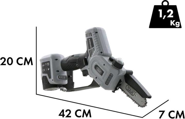 Image du produit Volpi KVS5100 Sécateur manuel sans fil Sans batterie ni chargeur