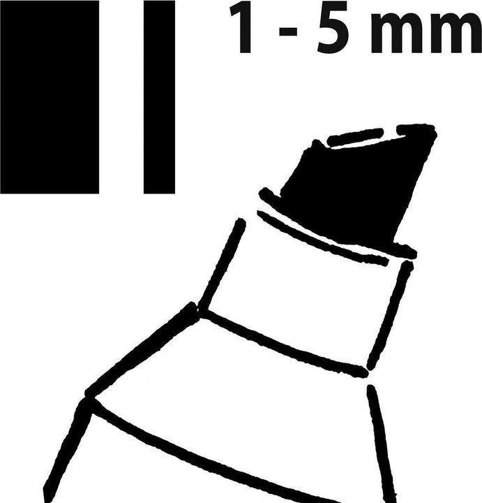 Immagine prodotto Sigel Pennarello a gesso giallo/verde/rosa (Giallo, Verde, Pink, 5 mm, 3 x)