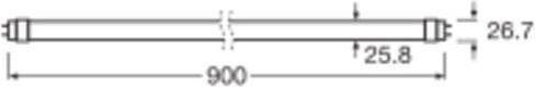 Produktbild Ledvance LED-Tube (G13, 9.70 W, 1530 lm, 1 x, D)