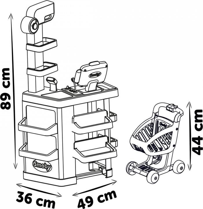 Image du produit Smoby Supermarché