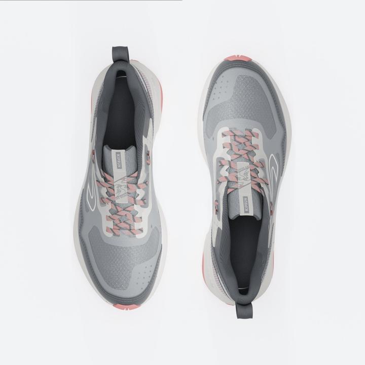 Actual product image Kalenji Trailrunningschuhe Damen - JogFlow 190 Grip dunkelgrau/pink (36)