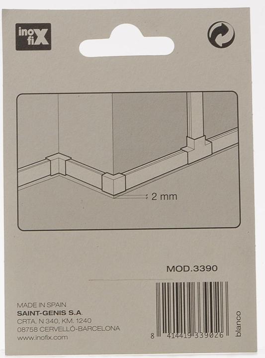 Actual product image Inofix Plasfix connectors 9x5mm assorted 7-piece (Duct, 9 cm)