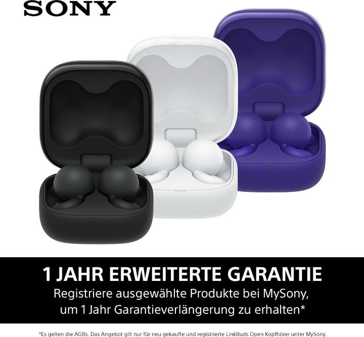 Produktbild Sony LinkBuds Open (keine Geräuschunterdrückung, 8 h, Kabellos)