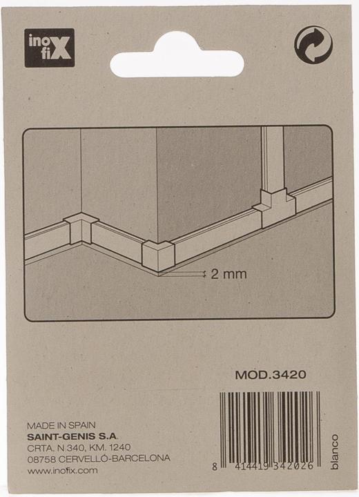 Produktbild Inofix Plasfix Verbindungen 16x10mm assortiert 7-teilig