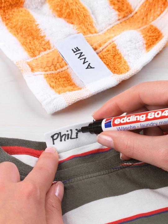 Produktbild Edding 8040 (Schwarz, 1 mm, 1 x)