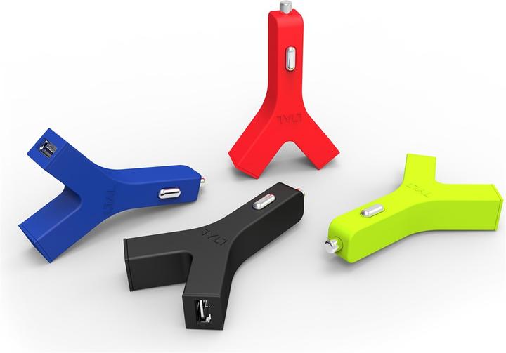 Produktbild Tylt Y-Charge Dual USB Car Charger