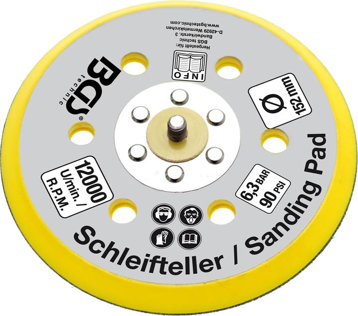 Produktbild BGS Druckluft-Exzenterschleifer (Exzenterschleifer)