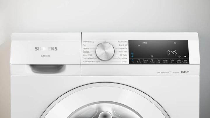 Produktbild Siemens WG44G2F1EM iQ500 Waschmaschine Frontlader 9 kg 1400 U/min (9 kg, Links)