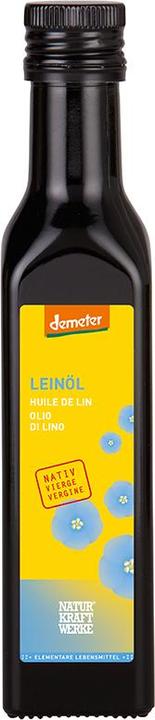 Actual product image NaturKraftWerke Demeter linseed oil (250 ml)