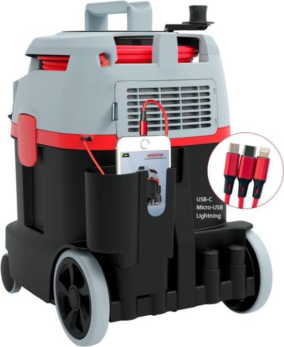 Image du produit Sprintus ERA Pro 117040 - Stofzuiger met stofzak (appareil de nettoyage avec bouchon) (Aspirateur sec)