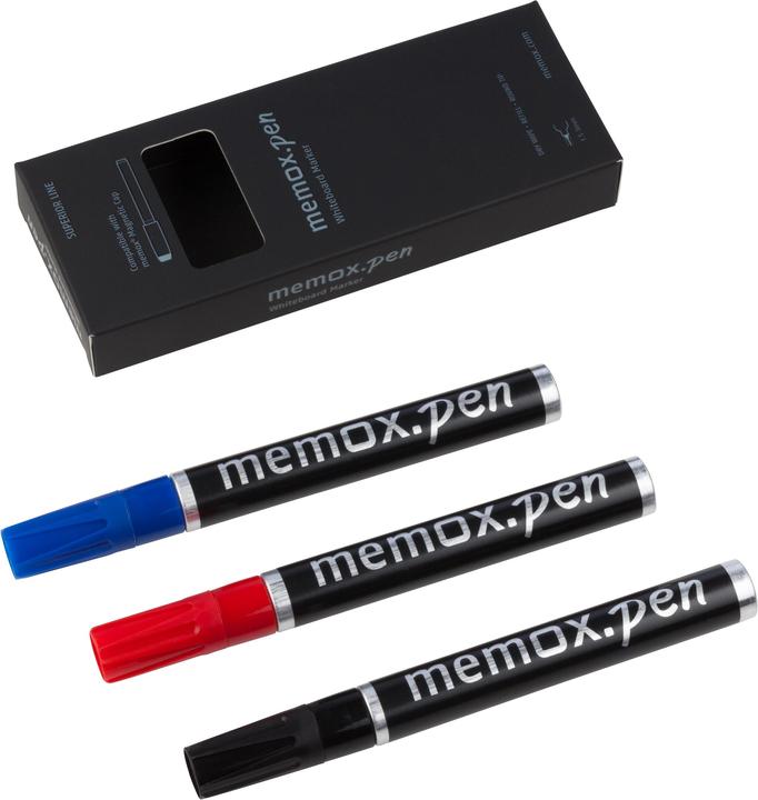 Produktbild Memox Pen Basic (Rot, Schwarz, Blau)