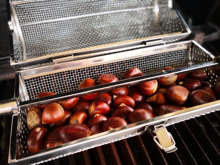 Immagine prodotto Grillfürst Cestello per spiedo rotante / cestello per girarrosto