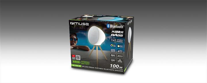 Image du produit Muse ML655BT Haut-parleur Bluetooth (Fonctionnement sur batterie)