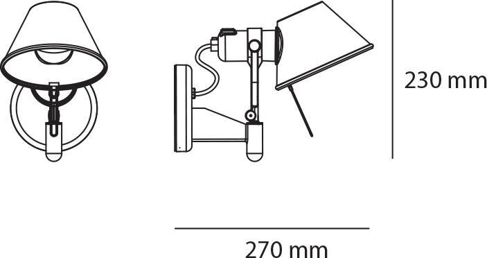 Produktbild Artemide Tolomeo Faretto (E27)