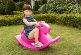 Image du produit Little Tikes Cheval à bascule, 12 ans, plastique, rose