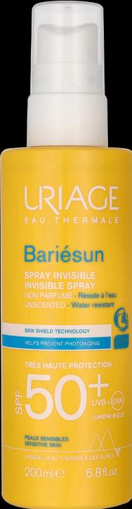 Image du produit Uriage Sun SPF50 Light Spray FF 200ml (Spray solaire, SPF 50, 200 ml, 200 g)
