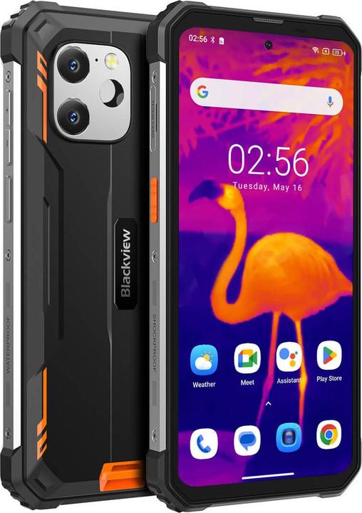 Immagine prodotto Blackview BV8900 (256 GB, Arancia, 6.50", Doppia SIM, 64 Mpx, 4G)