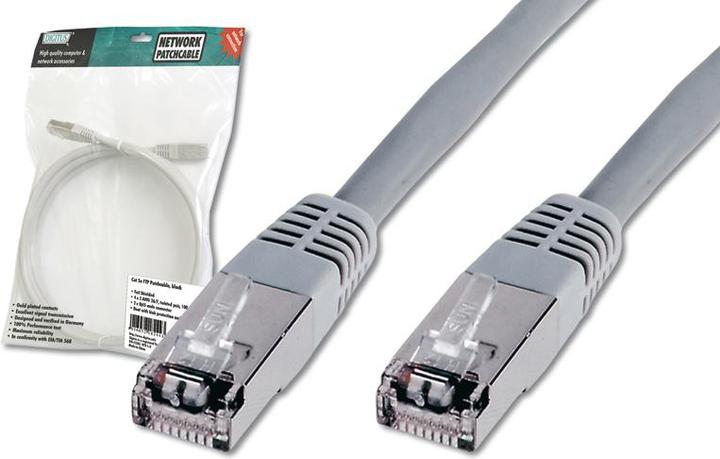 Produktbild Digitus Patch-Kabel (SF/UTP, CAT5e, 0.30 m)
