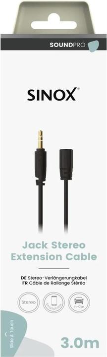 Image du produit Sinox SXA06053 (3 m, Jack 3,5 mm (AUX))