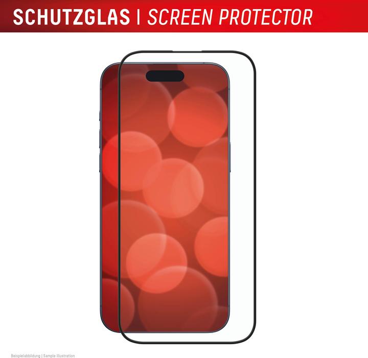 Produktbild Displex Premium Glass, Full Cover Anti-Reflex Panzerglas (1 Stück, Apple iPhone 16 Pro)