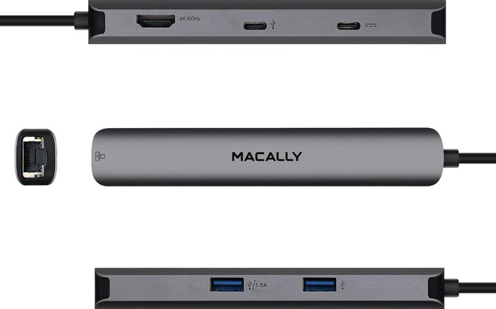 Immagine prodotto Macally Ucdock6 (USB-C, 6 Porti)