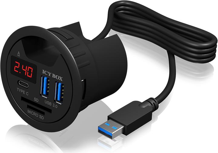 Produktbild Icy Box Ib-Hub1404 (USB-A, 3 Ports)