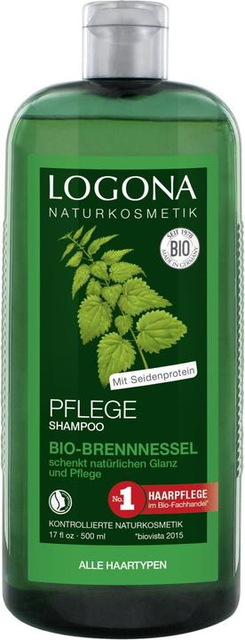 Logona Pflege Bio-Brennnessel (500 ml, Flüssiges Shampoo)