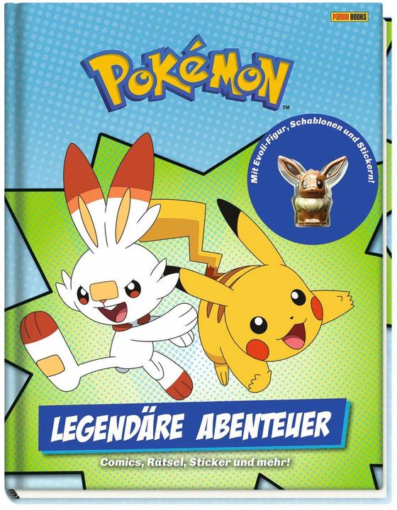 Produktbild Panini Pokémon Legendärer Rätselspass - Comics, Activities, Sticker (Deutsch, Meredith Rusu, Nina Kavelar, 2023)
