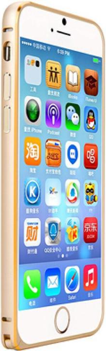 Actual product image Okmore Metal Bumper for iPhone 6s plus gold (Apple iPhone 6s Plus)