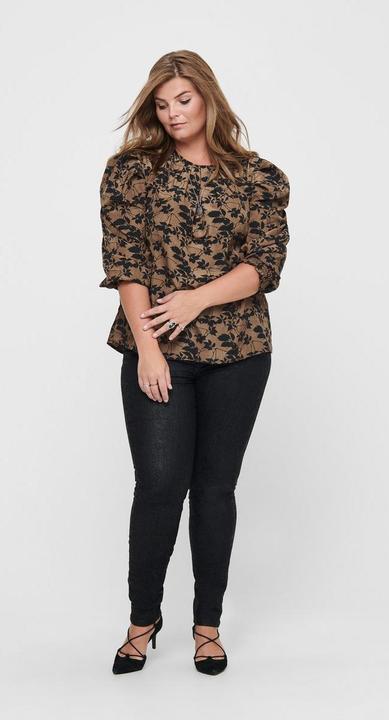 Actual product image Only Curvy Ecks Life Snake HW Skinny Fit Jeans (46)