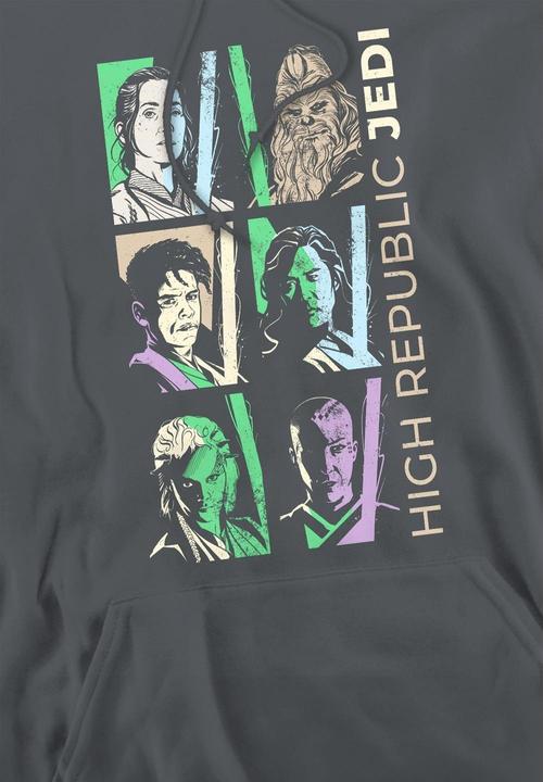 Immagine prodotto Star Wars High Republic Jedi Felpa con Cappuccio Pastello Uomo (M)