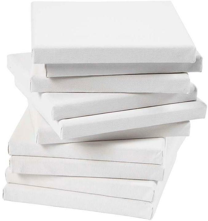 Produktbild Creativ Company Keilrahmen 15 x 15 cm, Weiss, 80 Stück (15 x 15 cm)